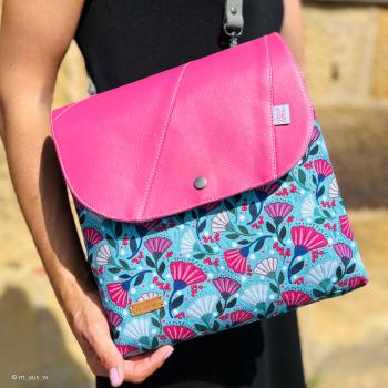 Preview: Canvas Garden Stories by Emjo Design Blumen auf Türkis von Swafing